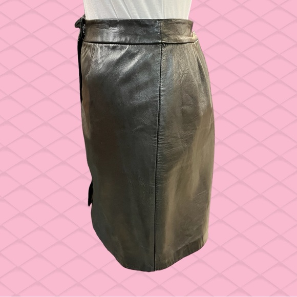 GUC Alfani Black Lamb Leather Size 12p - Picture 3 of 7